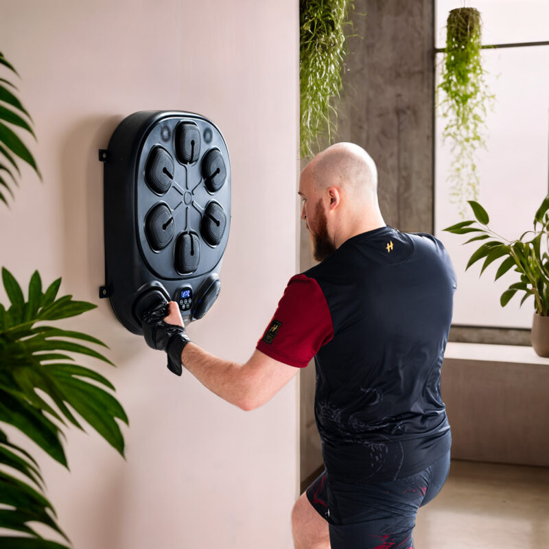 bilde 3 - TB10 INTELLIGENT MUSIC BOXING MACHINE BLUETOOTH WITH GLOVES BATTERY 4000MAH HMS