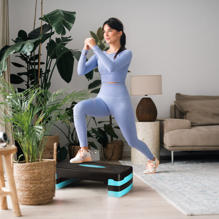 bilde 4 - AS002 AEROBIC STEP HMS (black - mint) HMS