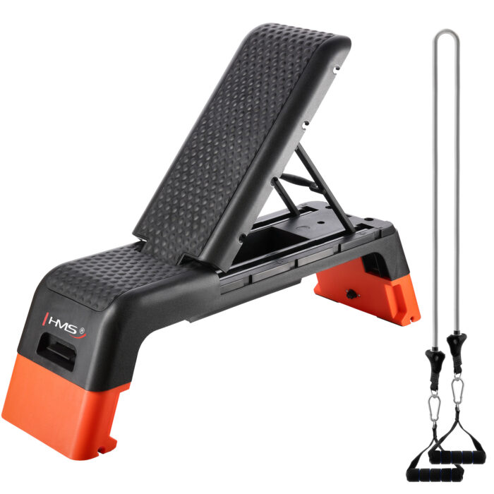 bilde 1 - AS009 PRO ADJUSTABLE AEROBIC STEP WITH BENCH FUNCTION COMMERCIAL HMS