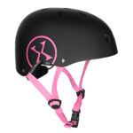 bilde 1 - MTW001-1 HELMET BLACK-PINK SIZE L(58-61CM) NILS EXTREME