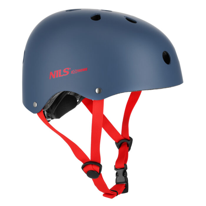 bilde 1 - MTW001-1 HELMET GRAY-RED SIZE L(58-61CM) NILS EXTREME