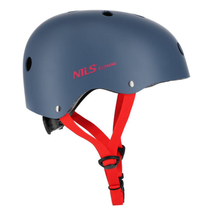 bilde 2 - MTW001-1 HELMET GRAY-RED SIZE L(58-61CM) NILS EXTREME