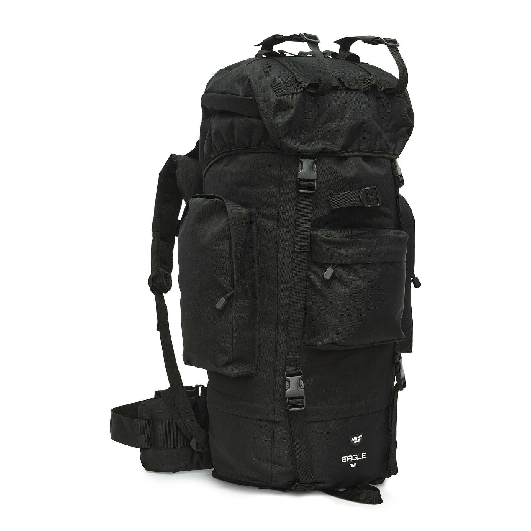 bilde 1 - NC3901 TACTICAL BACKPACK EAGLE BLACK 70L NILS CAMP