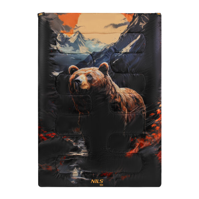 bilde 1 - NC3601 BEAR 3-IN-1 DOUBLE SLEEPING BAG NILS CAMP