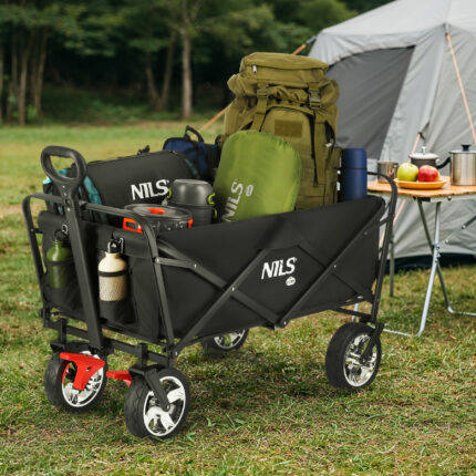 bilde 2 - NC2603 BLACK TROLLEY 120L NILS CAMP
