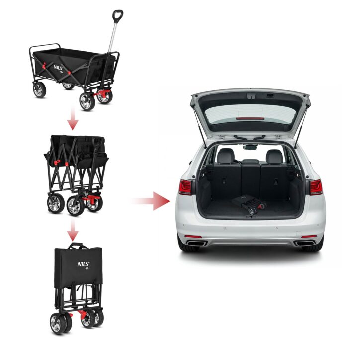bilde 7 - NC2603 BLACK TROLLEY 120L NILS CAMP