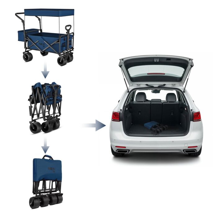 bilde 7 - NC2605 BLUE TROLLEY 120L NILS CAMP