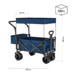 bilde 10 - NC2605 BLUE TROLLEY 120L NILS CAMP