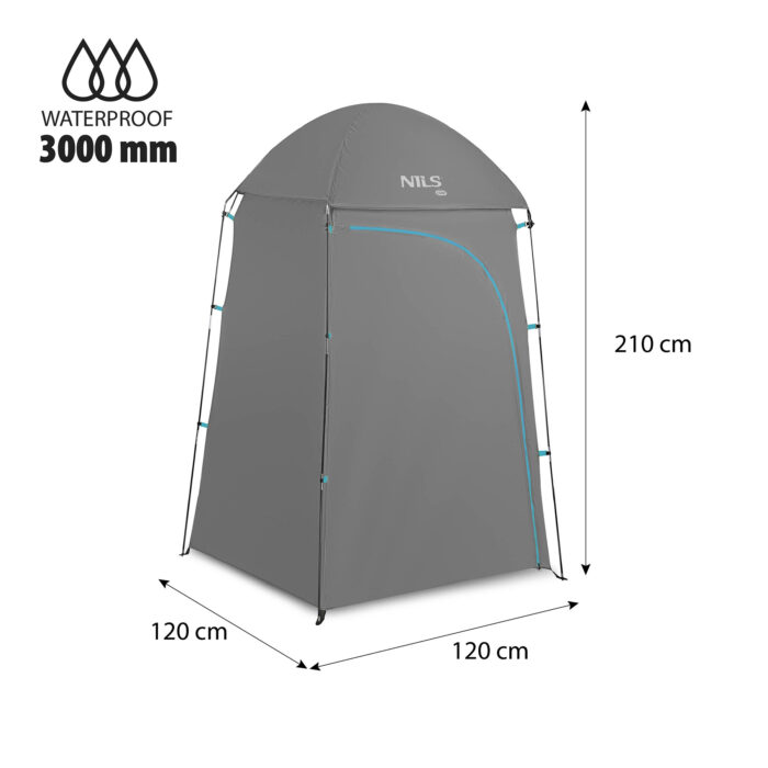 bilde 3 - NC3025 XL TOURIST CHANGING ROOM GREY NILS CAMP