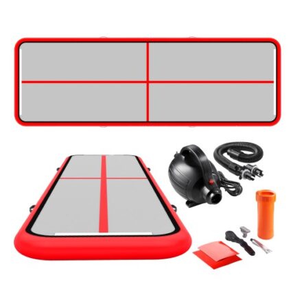 Air Mat 6x2 meter – oppblåsbar akrobatikkmatte 20 cm tykk med elektrisk pumpe (9)