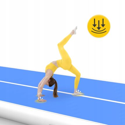 AirTrack PRO akrobatikkmatte 12x2x0.3 m – med elektrisk pumpe