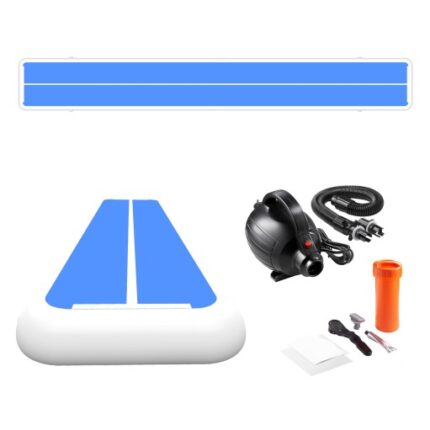 AirTrack PRO akrobatikkmatte 15x2x0-3 meter med elektrisk pumpe treningsmatte