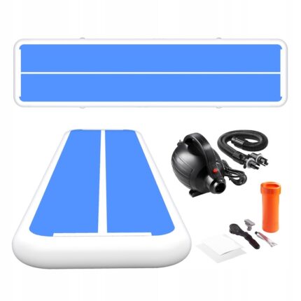 AirTrack PRO akrobatikkmatte 8x2x0-3 m - elektrisk pumpe - Tumbling matte