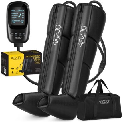 Luftkompresjonsapparat for lymfedrenasje LITE C4 kompakt system med 4 kamre for hjemmebruk og restitus