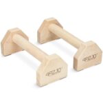 Parallettes i tre 30x12-5x10 cm sett med 2 stk for calisthenics hjemmetrening og funksjonell styrketr