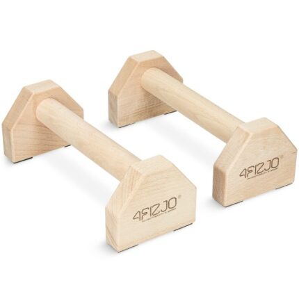 Parallettes i tre 30x12-5x10 cm sett med 2 stk for calisthenics hjemmetrening og funksjonell styrketr