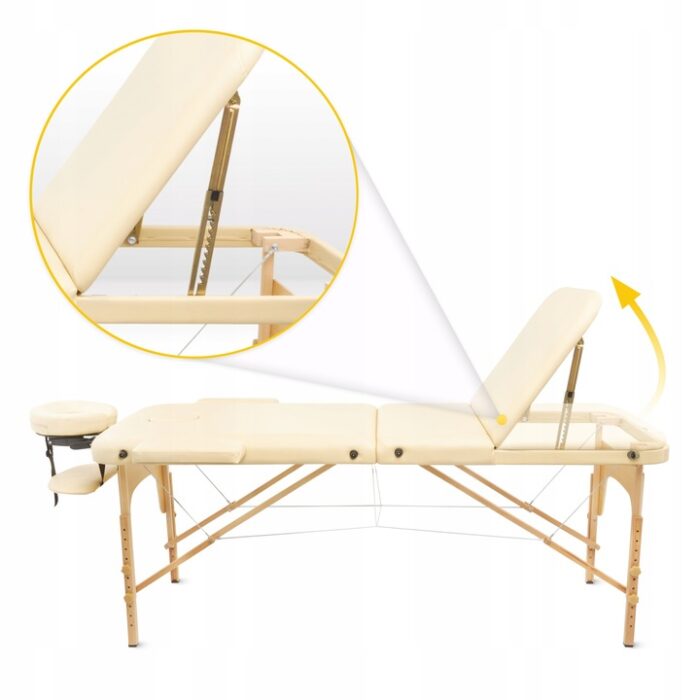 REHABILITERING MASSASJEBORD SENG BÆRBAR SAMMENLEGGBAR JUSTERBAR - TREKK