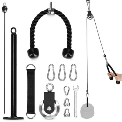 4FIZJO kabelsystem for hjemmetrening øvre og nedre trekk med justerbar wire og solid konstruksjon