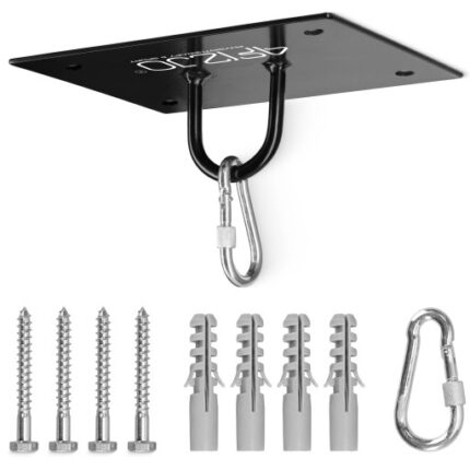 Stål Takfeste for boksesekk 20 × 15 cm med 150 kg kapasitet for trygg og stabil trening