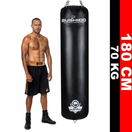 DBX Bushido Goliath 180 cm boksesekk 70 kg proff slitesterk kampsportsekk