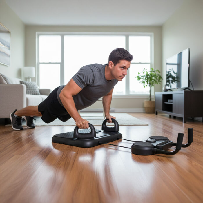 bilde 2 - MULTIFUNCTIONAL EXERCISE PLATFORM WITH ROPES