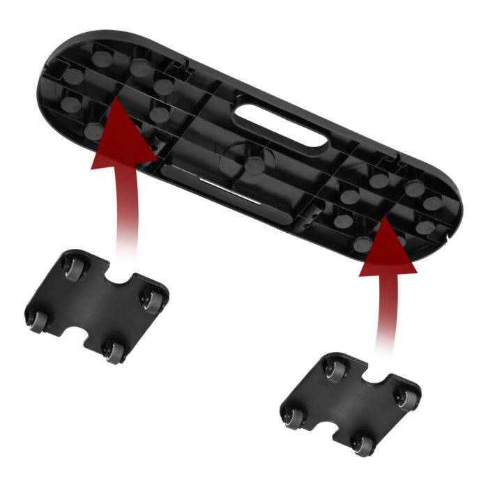 bilde 4 - DBP02 MULTIFUNCTIONAL BOARD FOR ABDOMINAL MUSCLE EXERCISES AND PUSH-UPS WITH ROPES 3-IN-1 HMS