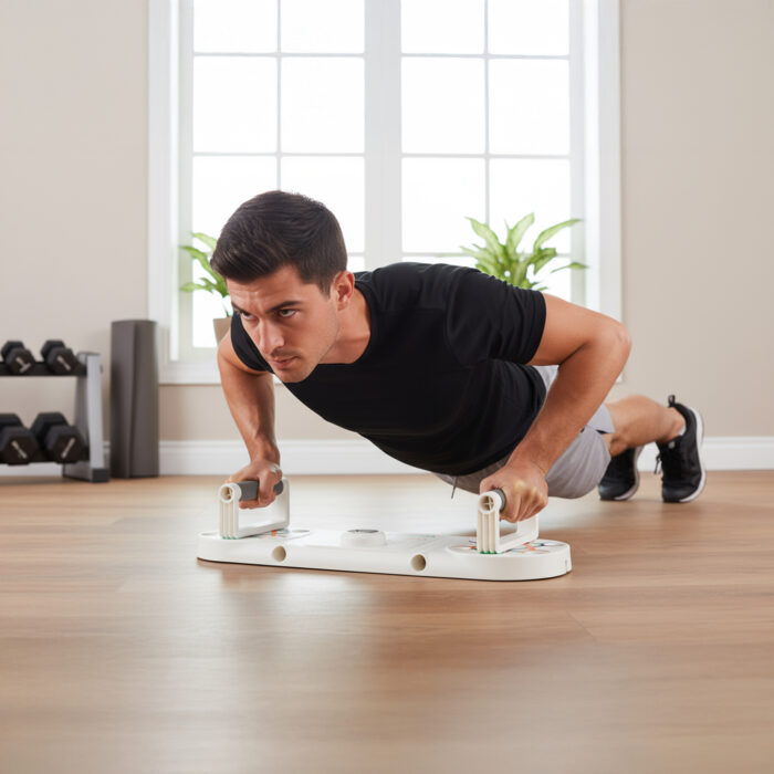 bilde 2 - DBP03 MULTIFUNCTIONAL BOARD FOR ABDOMINAL MUSCLE EXERCISES AND PUSH-UPS WITH COUNTER HMS