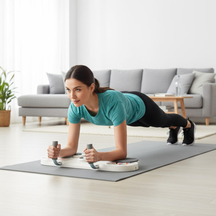 bilde 8 - DBP03 MULTIFUNCTIONAL BOARD FOR ABDOMINAL MUSCLE EXERCISES AND PUSH-UPS WITH COUNTER HMS