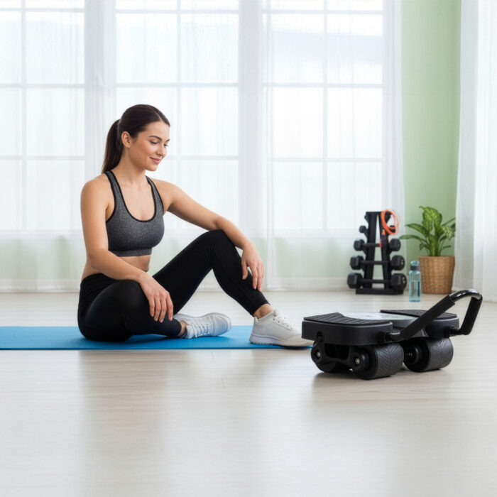 bilde 9 - KA40 AUTOMATIC ABDOMINAL MUSCLE EXERCISE WHEEL WITH DISPLAY HMS