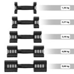 bilde 9 - HL02 ADJUSTABLE DUMBBELLS BLACK 2 x 5 KG HMS