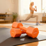 bilde 8 - HL03 ADJUSTABLE DUMBBELLS ORANGE 2 x 2.5 KG HMS