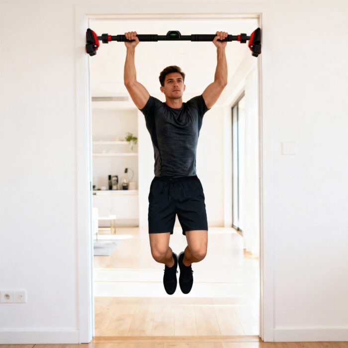 bilde 2 - DD501 DOORWAY PULL-UP BAR WITH QUADRUPLE SUPPORT AND COUNTER HMS