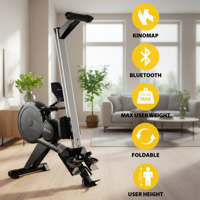 bilde 4 - ZM1856 MAGNETIC ROWING MACHINE COMMERCIAL HMS PREMIUM