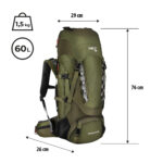 bilde 9 - NC1994 RAMSVIK 60L TREKKING BACKPACK NILS CAMP