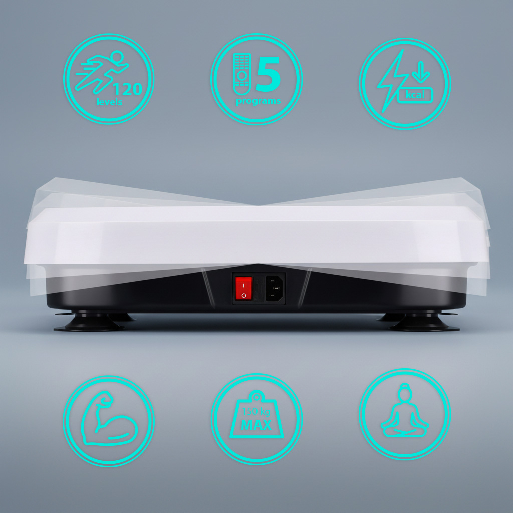bilde 3 - SVP08 VIBRATION PLATFORM ONE FITNESS