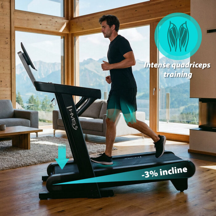 bilde 4 - TERRUN475 HOME TREADMILL WITH INCLINE AND DECLINE ADJUSTMENT HMS