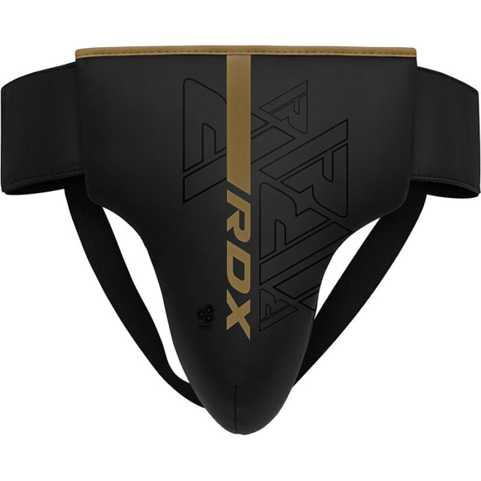 bilde 1 - GROIN GUARD RDX F6 MATTE GOLDEN-XL