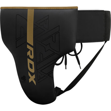 bilde 2 - GROIN GUARD RDX F6 MATTE GOLDEN-XL