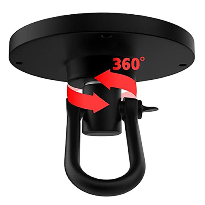 bilde 2 - 2PC SPEED BALL F6 MATTE BLACK + SWIVEL