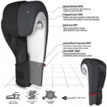 bilde 3 - BOKSEHANSKE F15 MATTE SVART-10oz