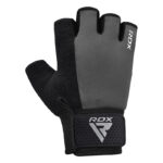 bilde 3 - GYM VEKTLØFTINGSHANSKER W1 HALV GRÅ PLUS-S