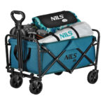 bilde 1 - NC4306 FOLDING CAMPING WAGON TURQUOISE 70L NILS CAMP