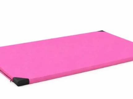 Gymnastikkmatte 200x120x10 cm rosa